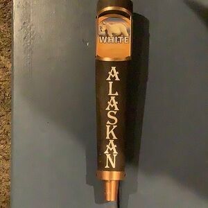 Alaskan White Beer Tap Handle
